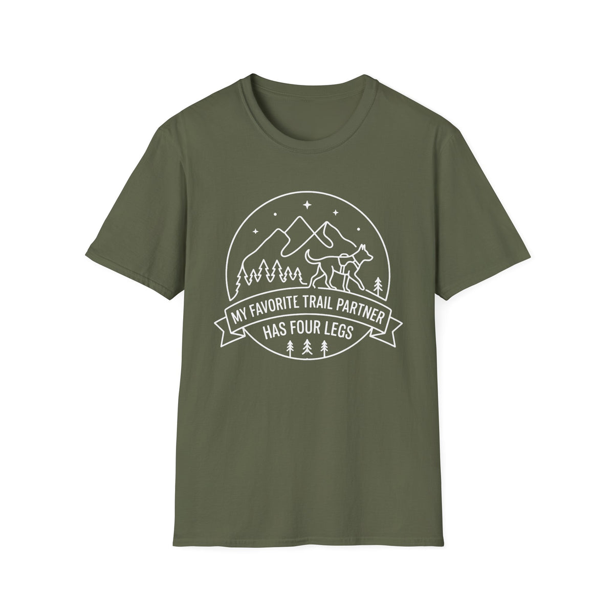 My Favorite Trail Partner Has Four Legs T-Shirt