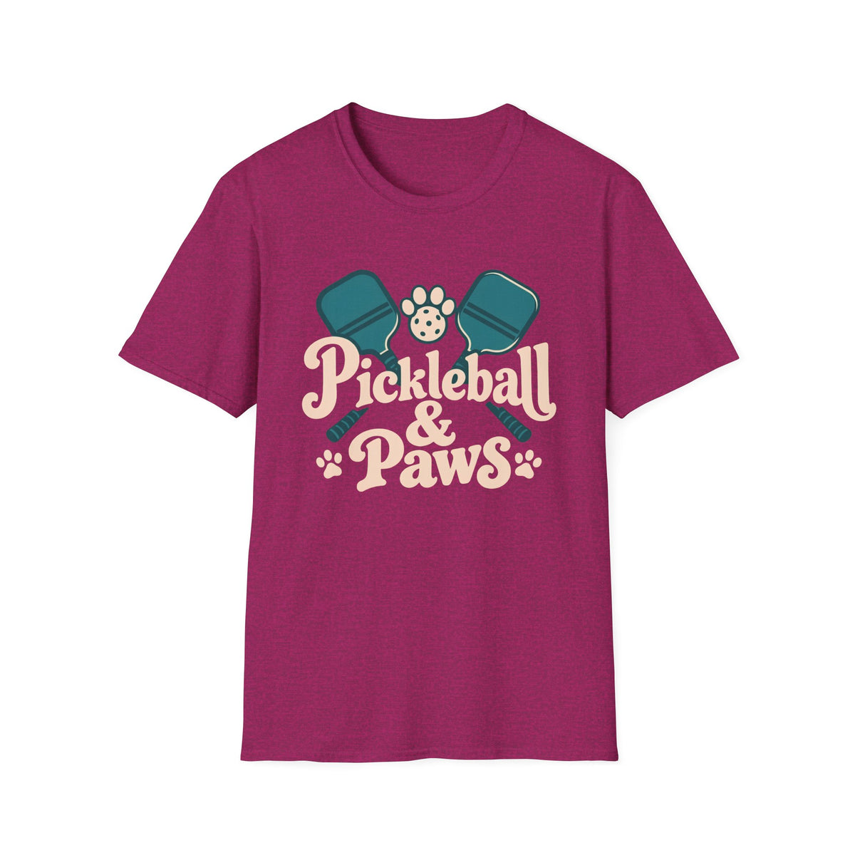 Pickleball & Paws T-Shirt