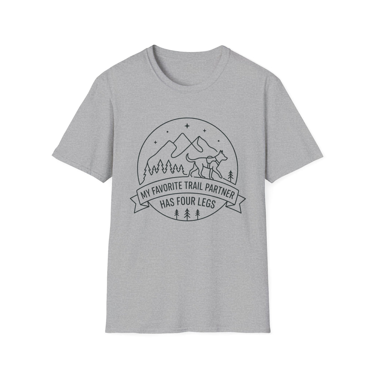 My Favorite Trail Partner Has Four Legs T-Shirt