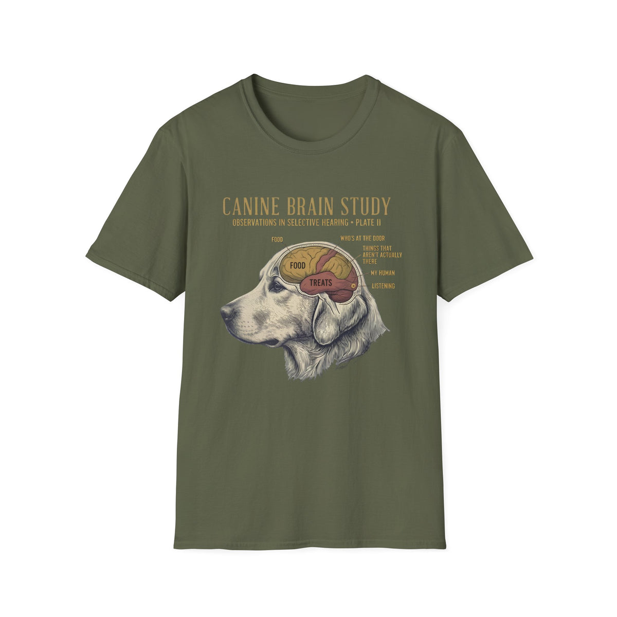 Canine Brain Study T-Shirt