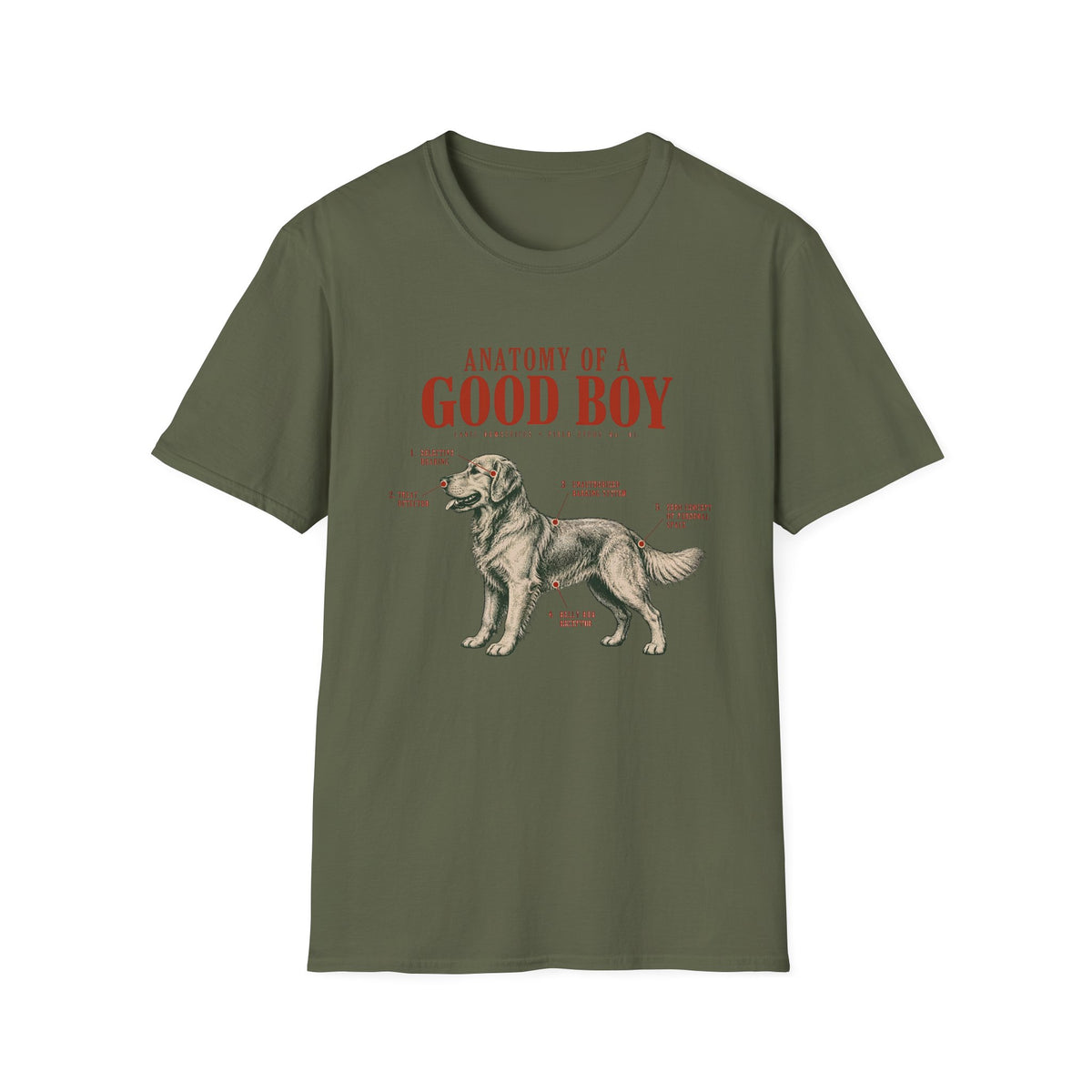 Anatomy Of A Good Boy T-Shirt