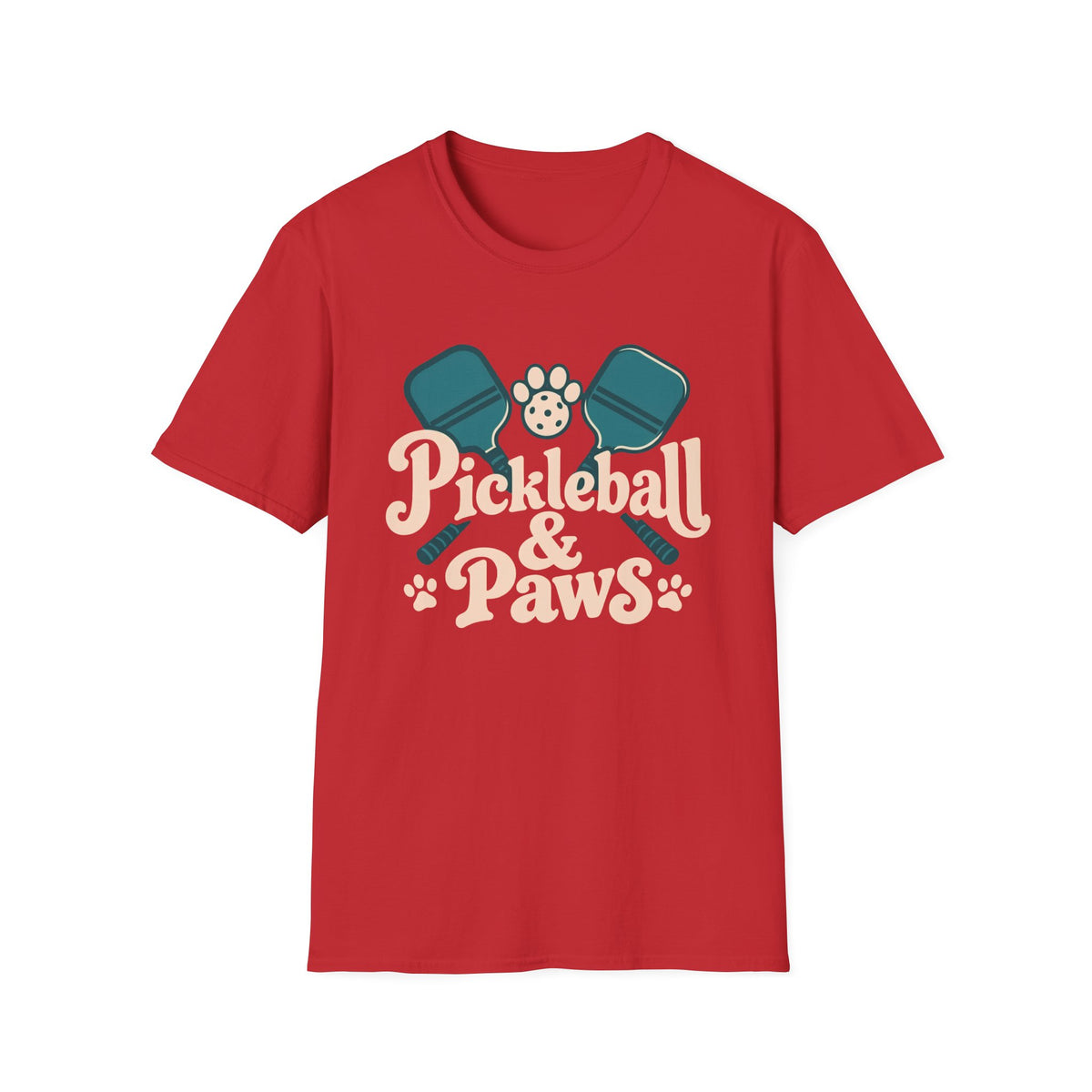 Pickleball & Paws T-Shirt