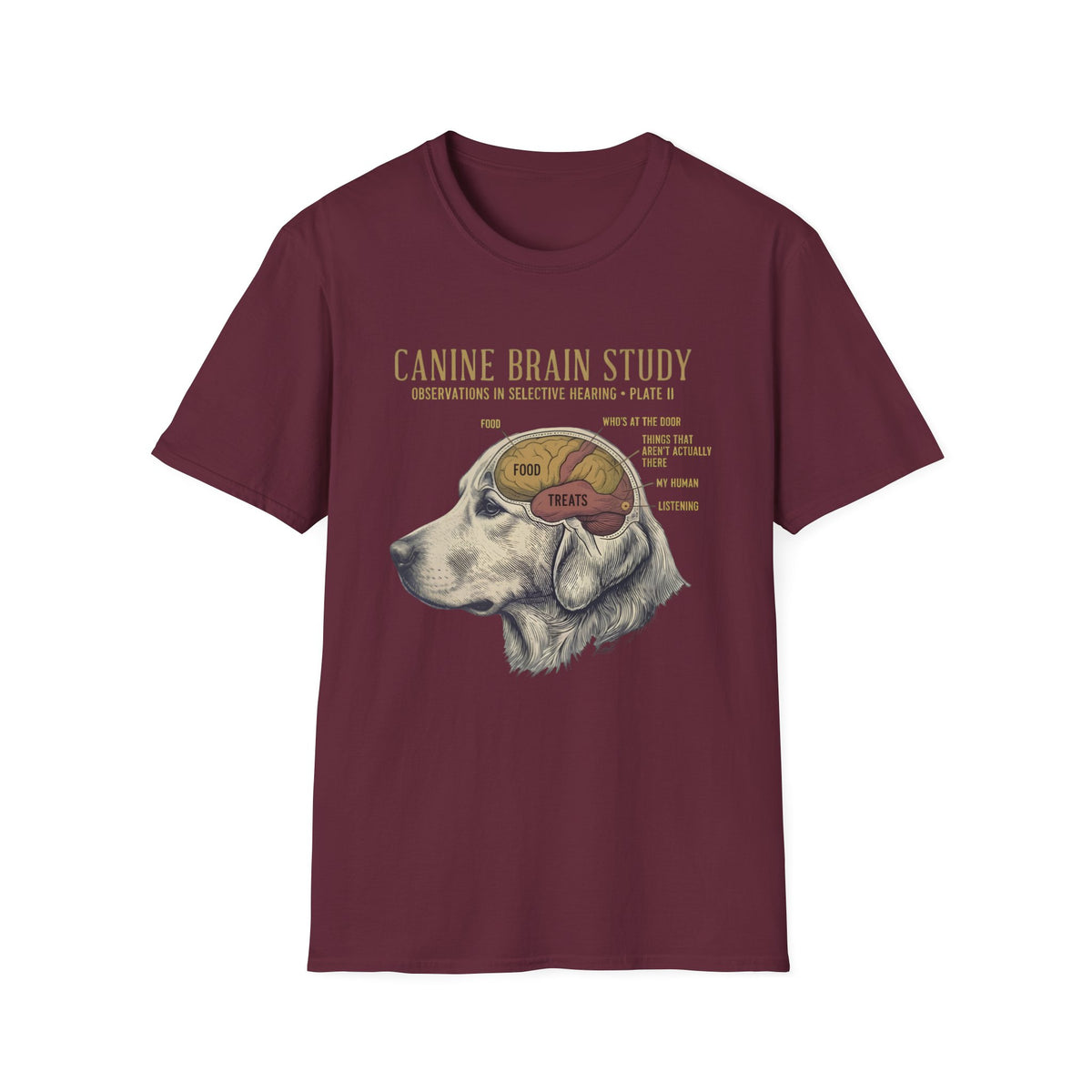 Canine Brain Study T-Shirt