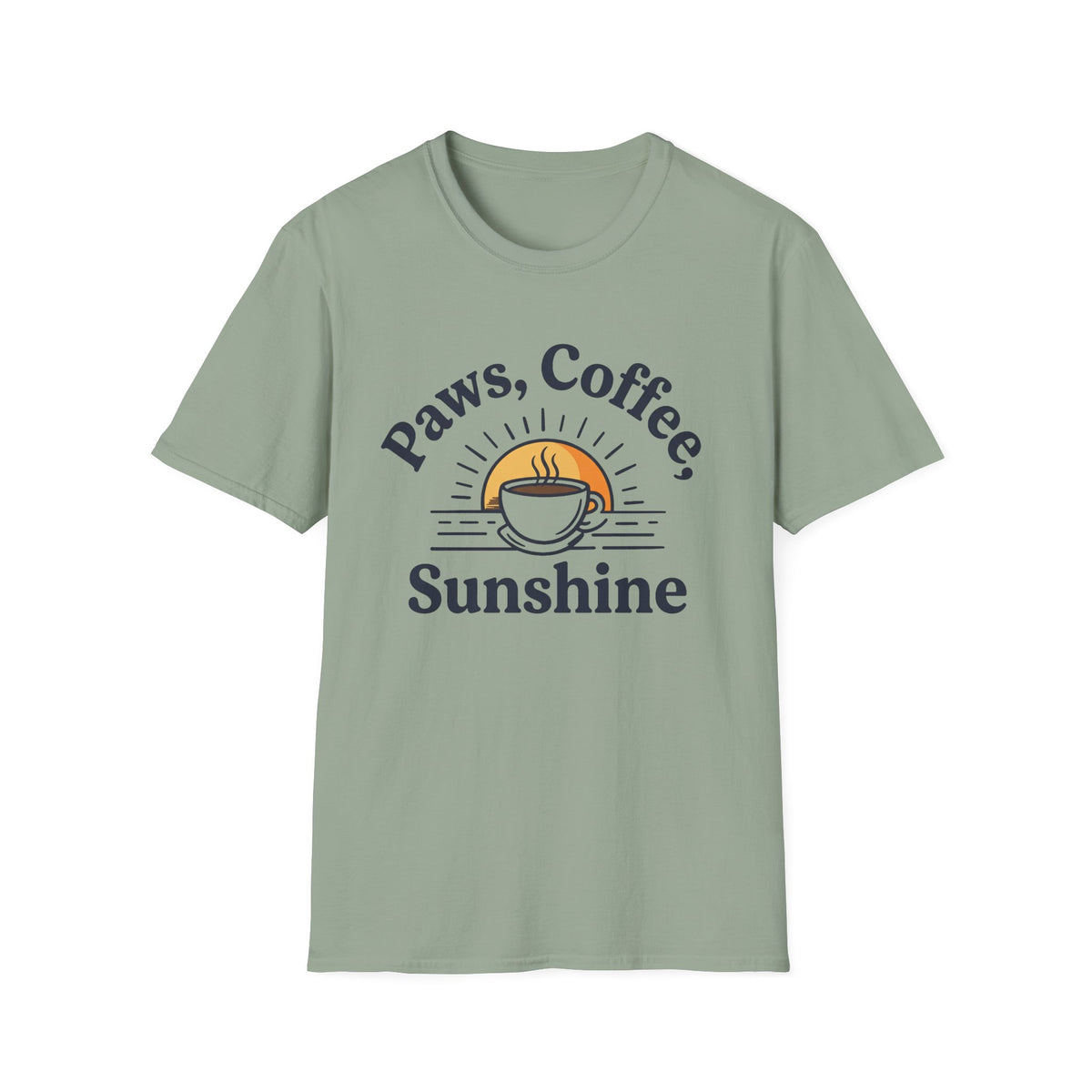 Paws, Coffee, Sunshine T-Shirt