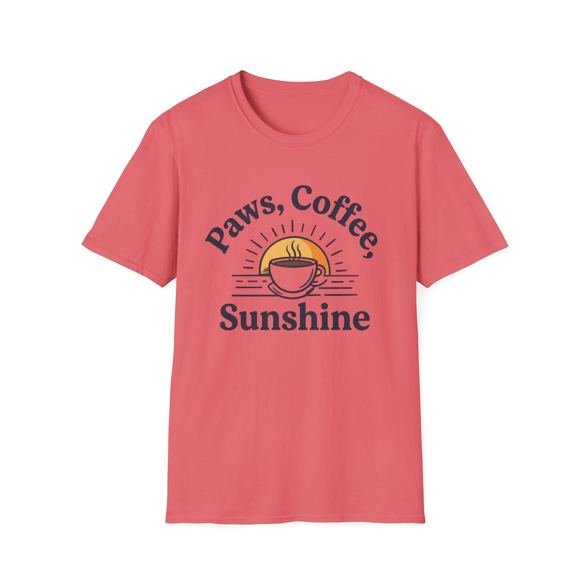 Paws, Coffee, Sunshine T-Shirt