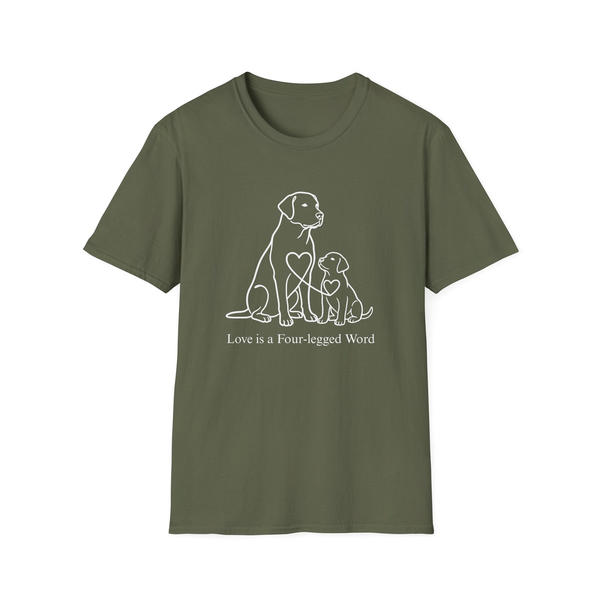 Love is a Four-Legged Word T-Shirt