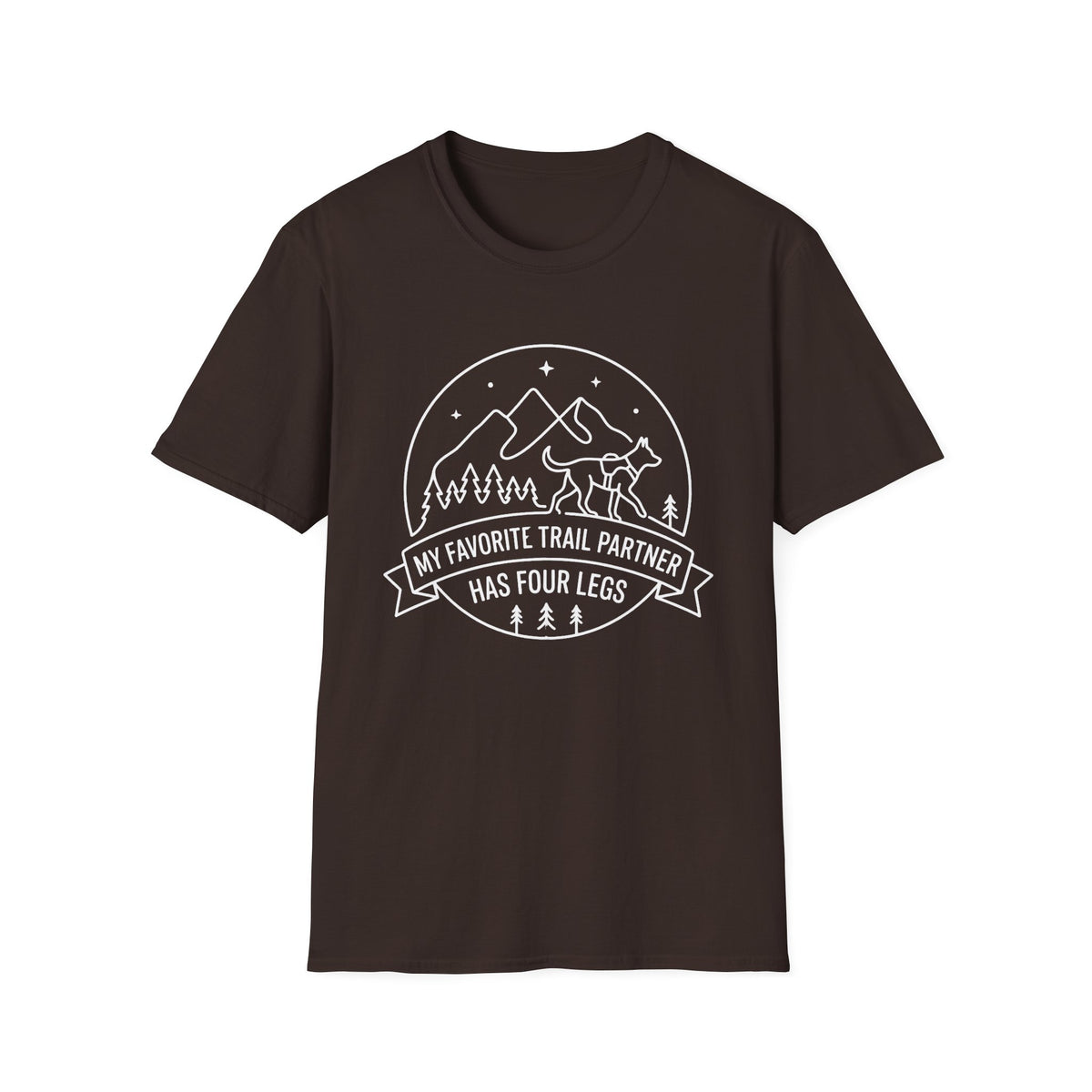 My Favorite Trail Partner Has Four Legs T-Shirt