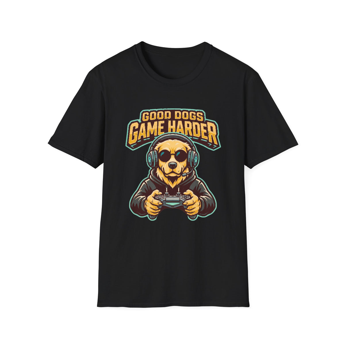 Good Dogs Game Harder T-Shirt