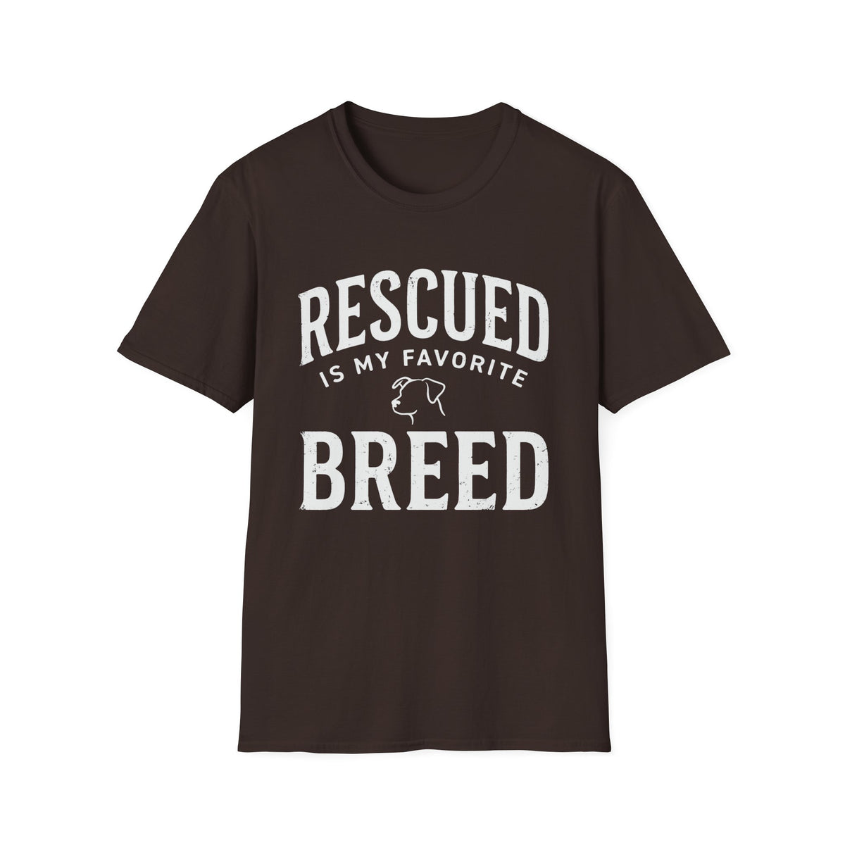 Rescued Is My Favorite Breed T-Shirt
