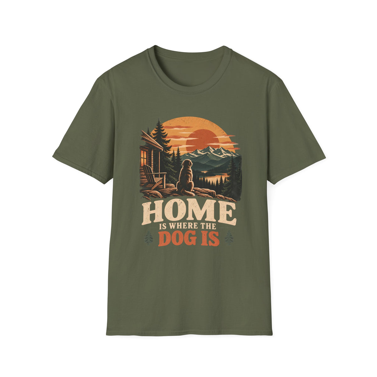 Home Is Where the Dog Is T-Shirt