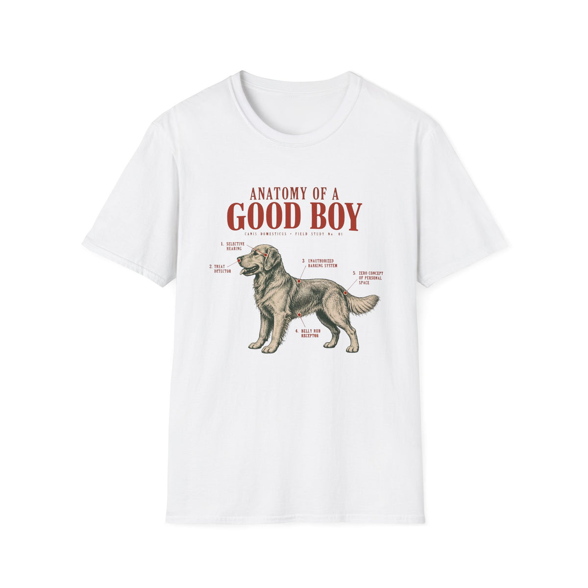Anatomy Of A Good Boy T-Shirt
