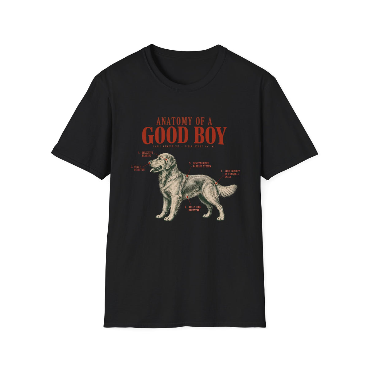 Anatomy Of A Good Boy T-Shirt