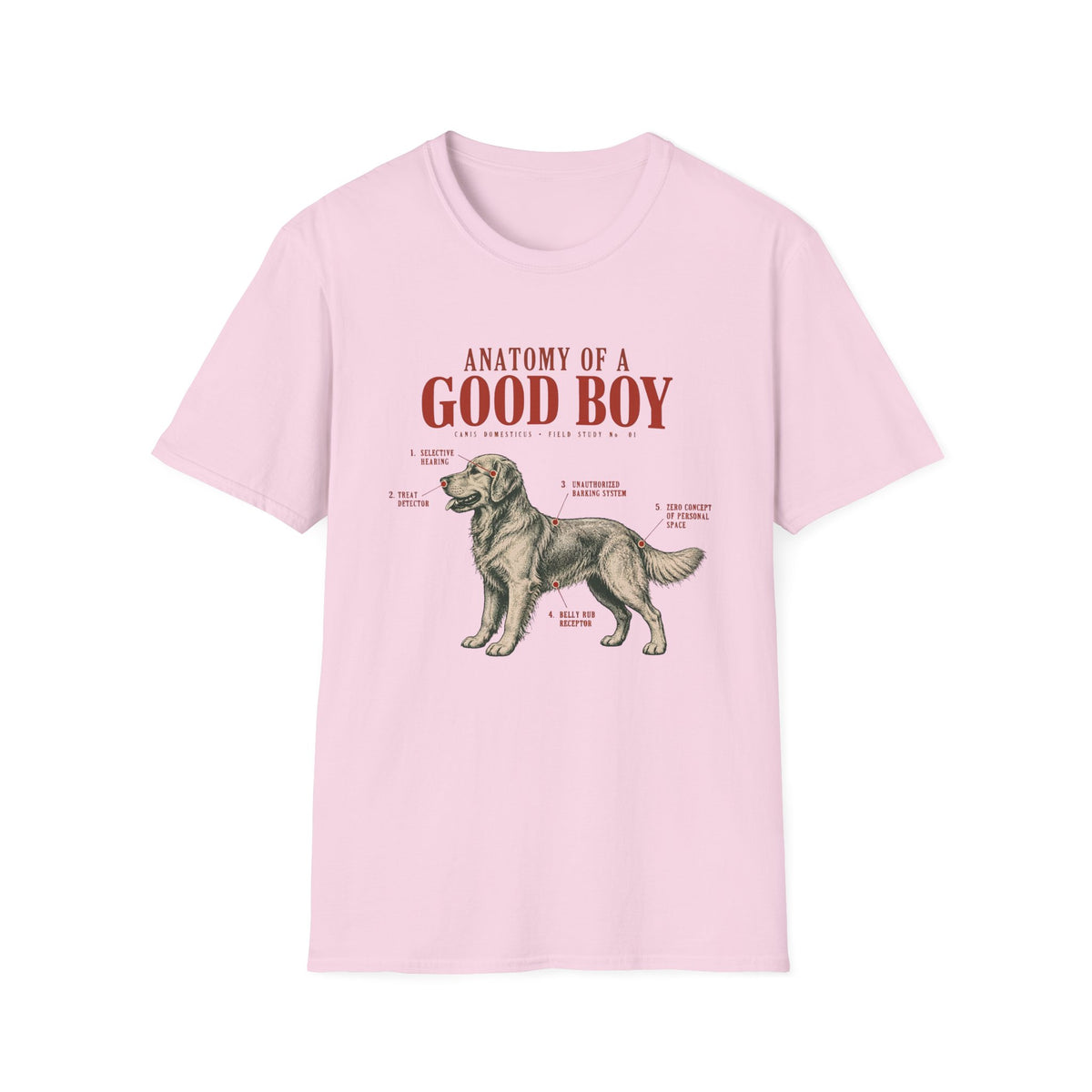Anatomy Of A Good Boy T-Shirt