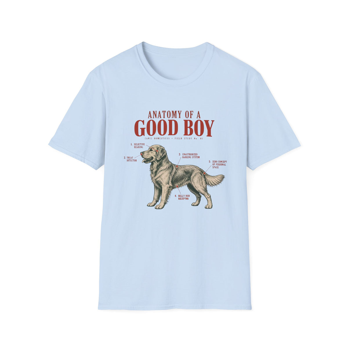 Anatomy Of A Good Boy T-Shirt