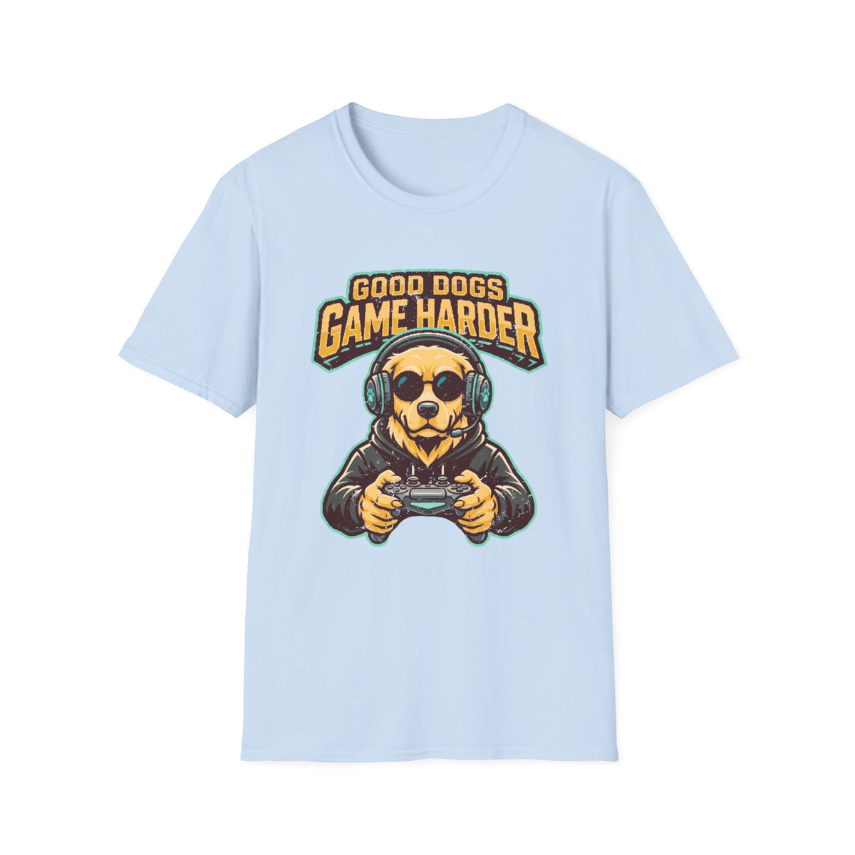 Good Dogs Game Harder T-Shirt