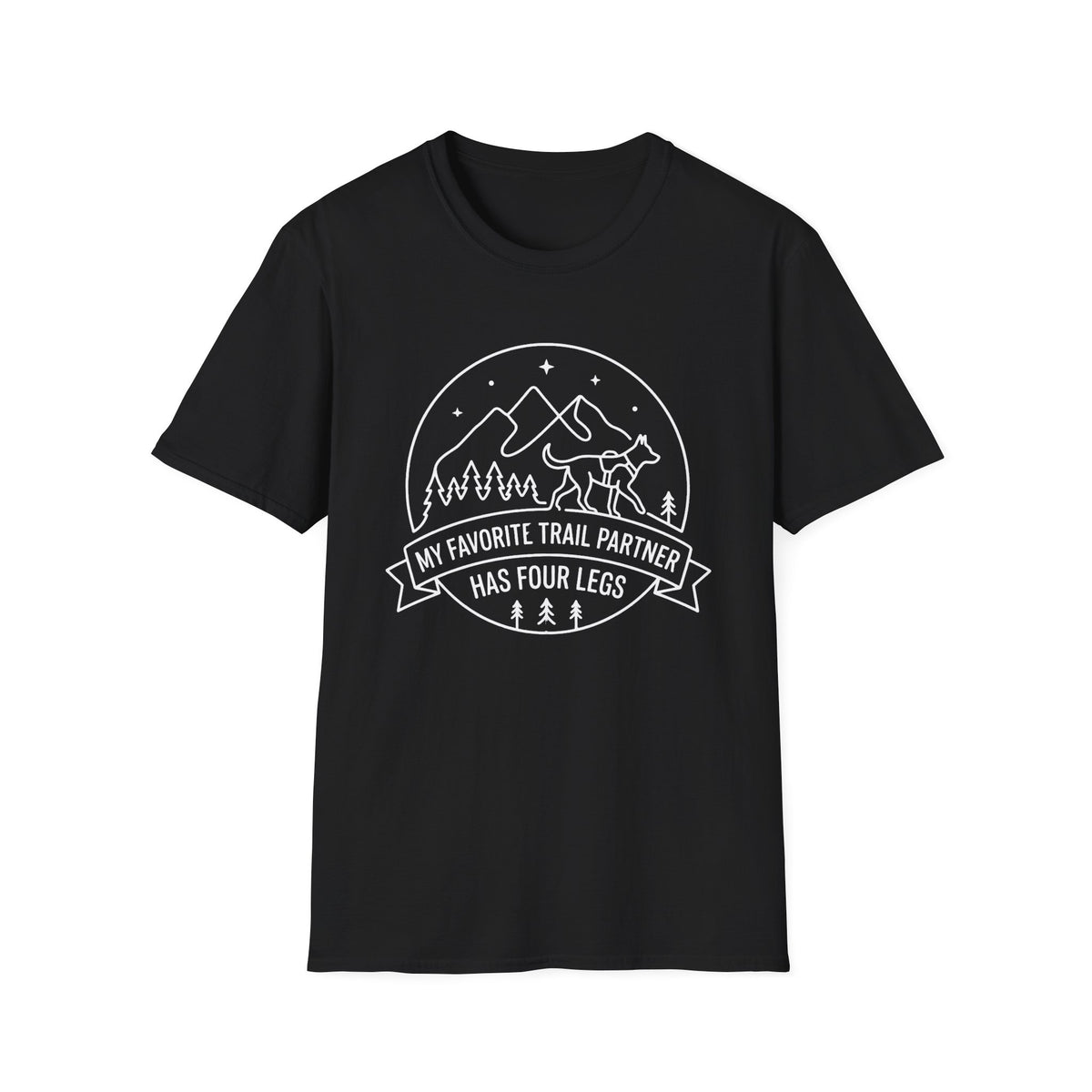 My Favorite Trail Partner Has Four Legs T-Shirt