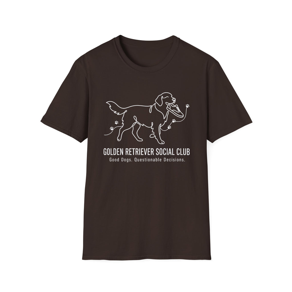 Golden Retriever Social Club T-Shirt
