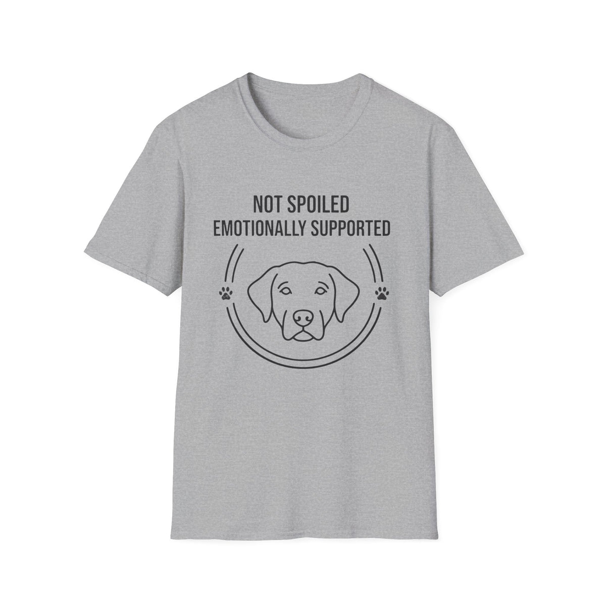 Not Spoiled Emotionally Supported T-Shirt