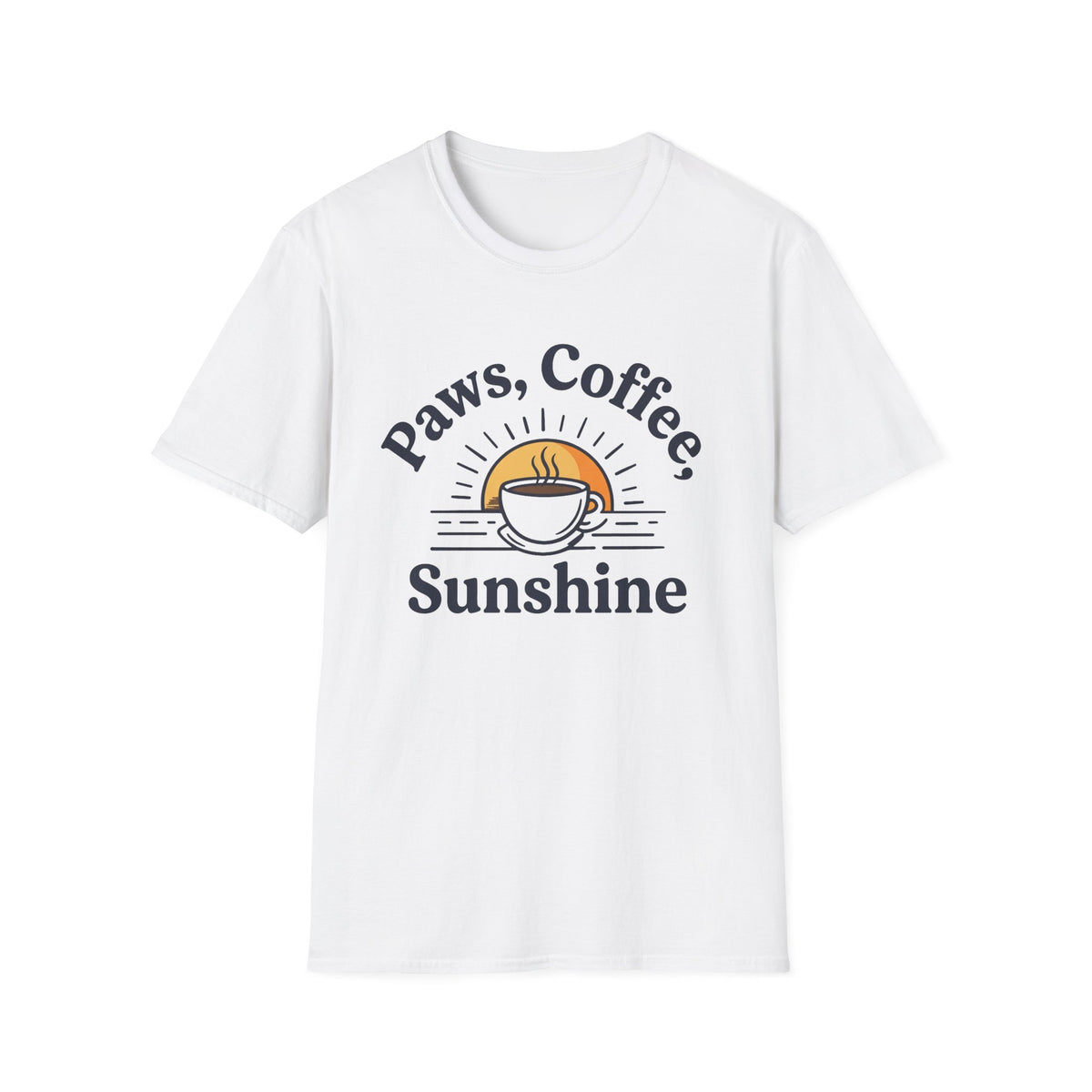 Paws, Coffee, Sunshine T-Shirt