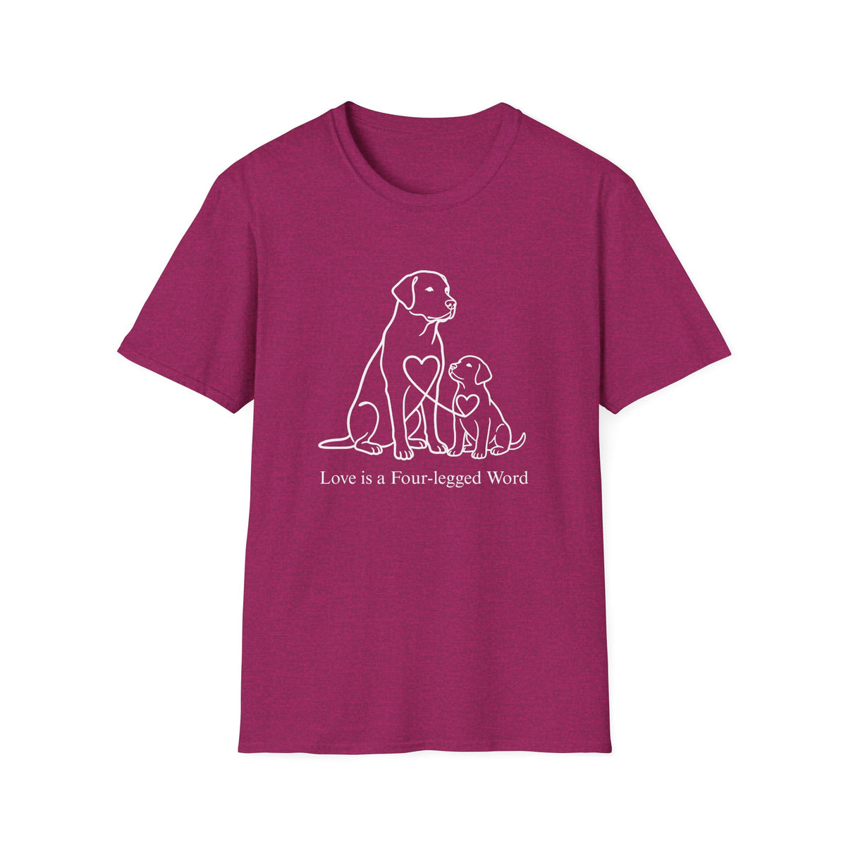 Love is a Four-Legged Word T-Shirt