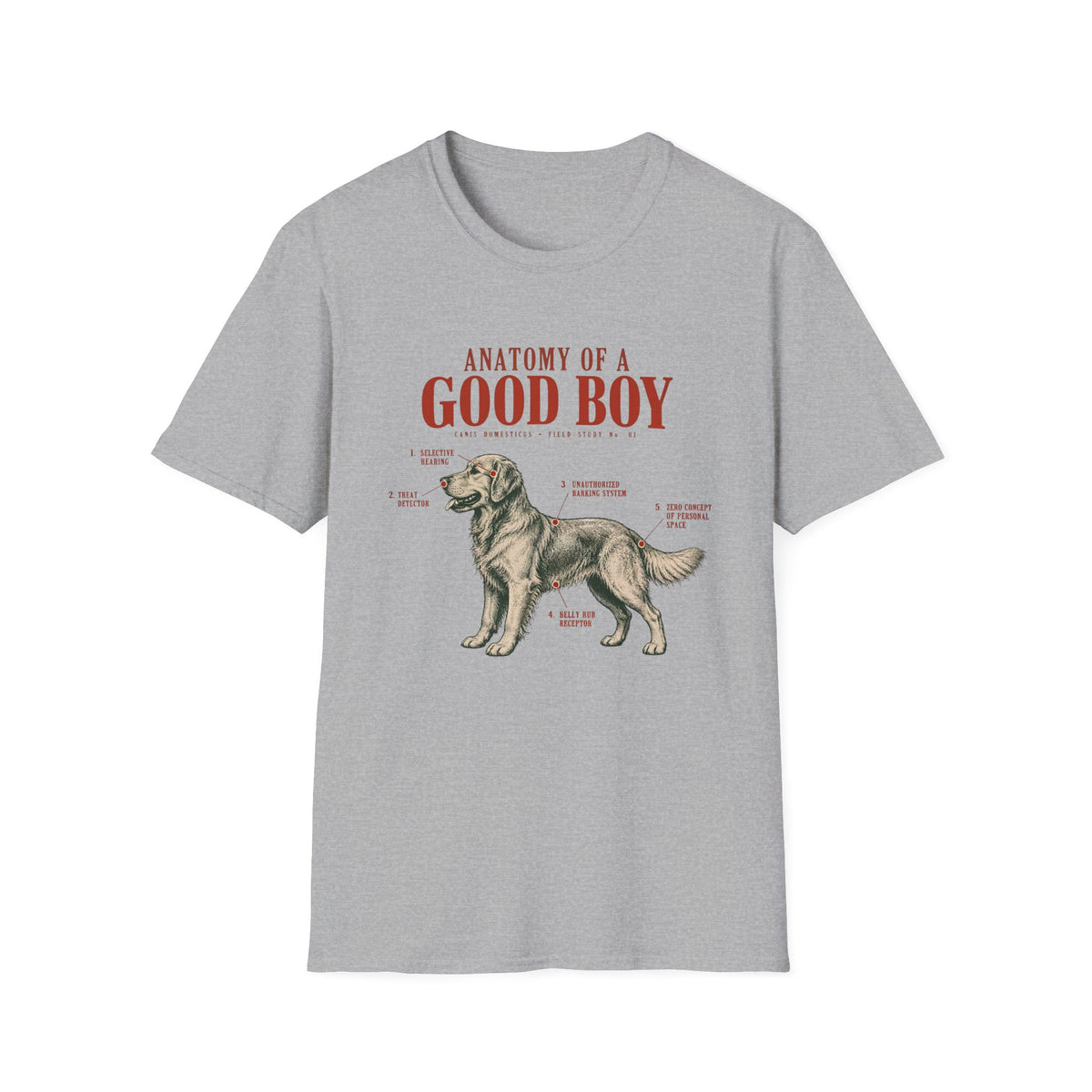 Anatomy Of A Good Boy T-Shirt
