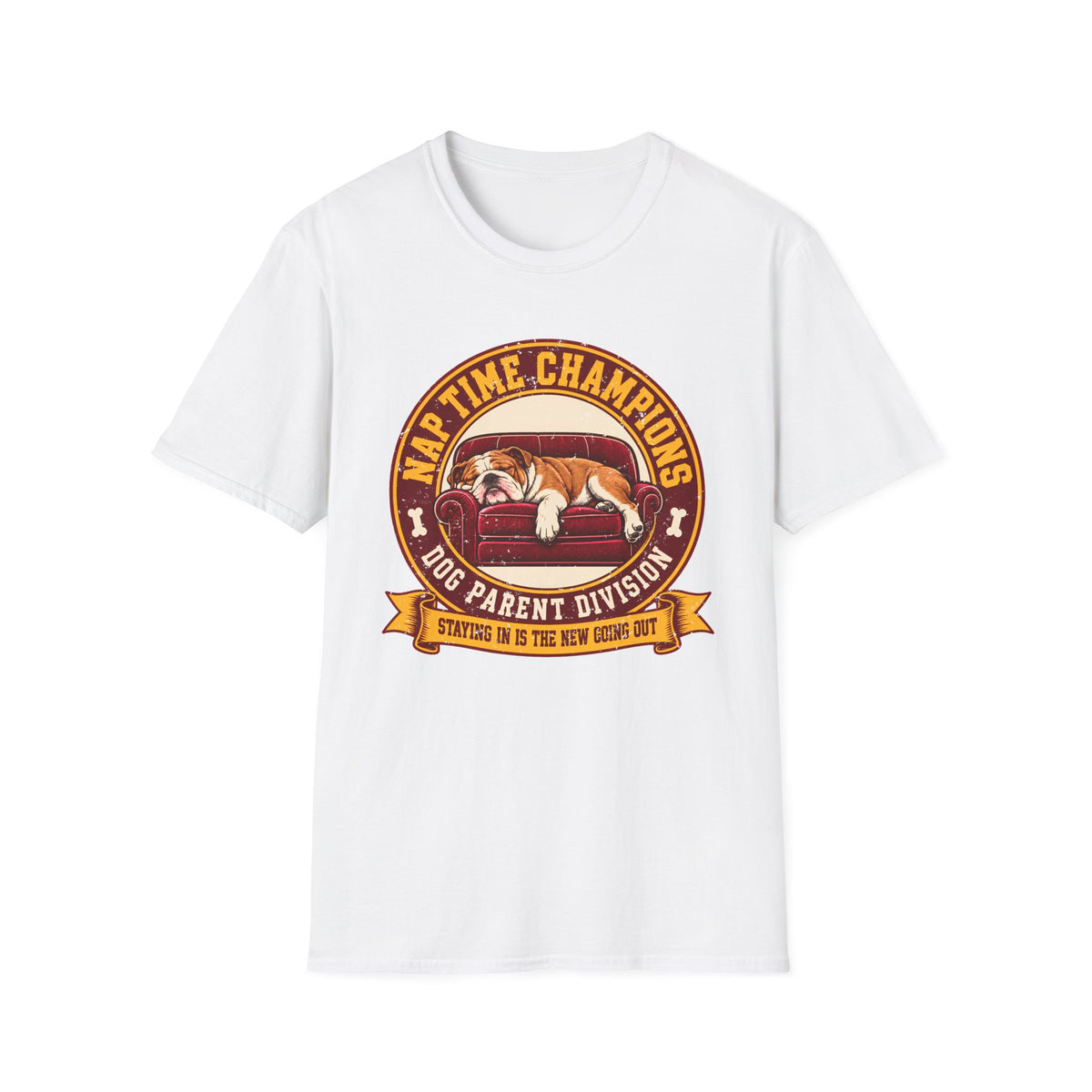 Nap Time Champions French Bull Dog T-Shirt
