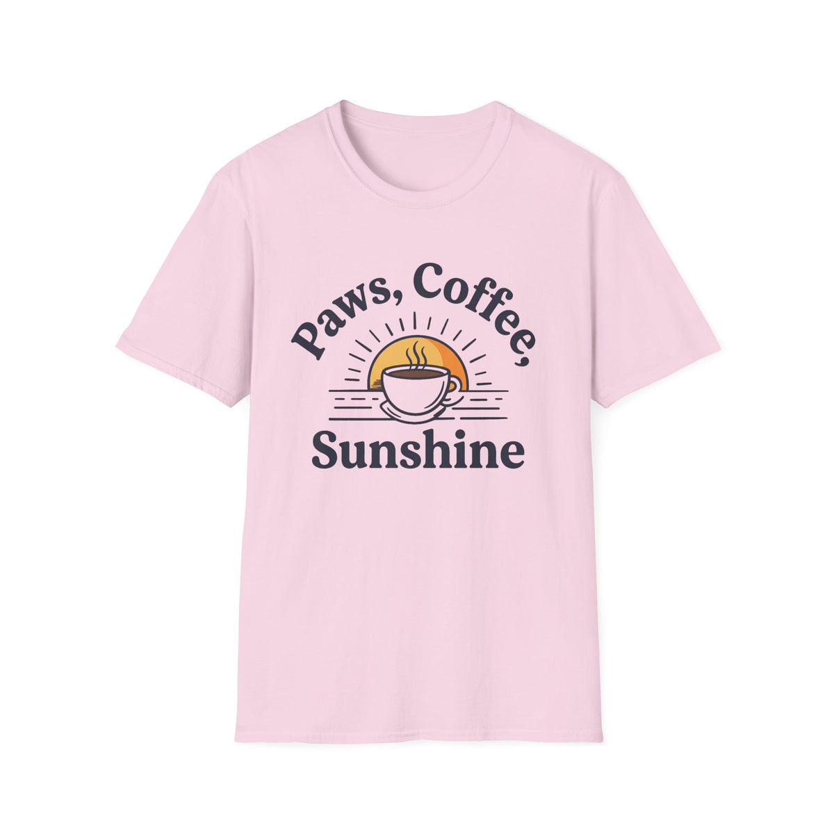 Paws, Coffee, Sunshine T-Shirt