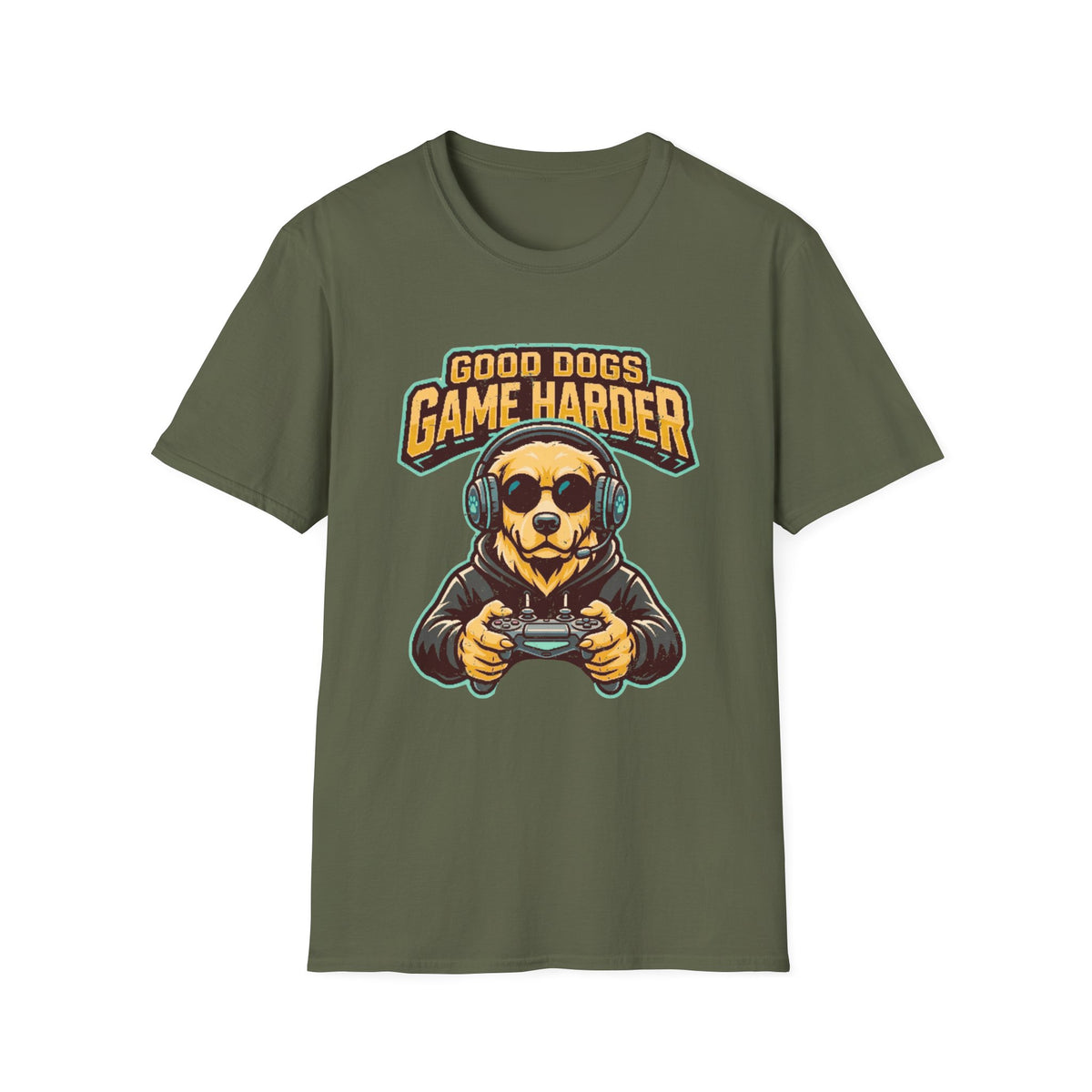 Good Dogs Game Harder T-Shirt