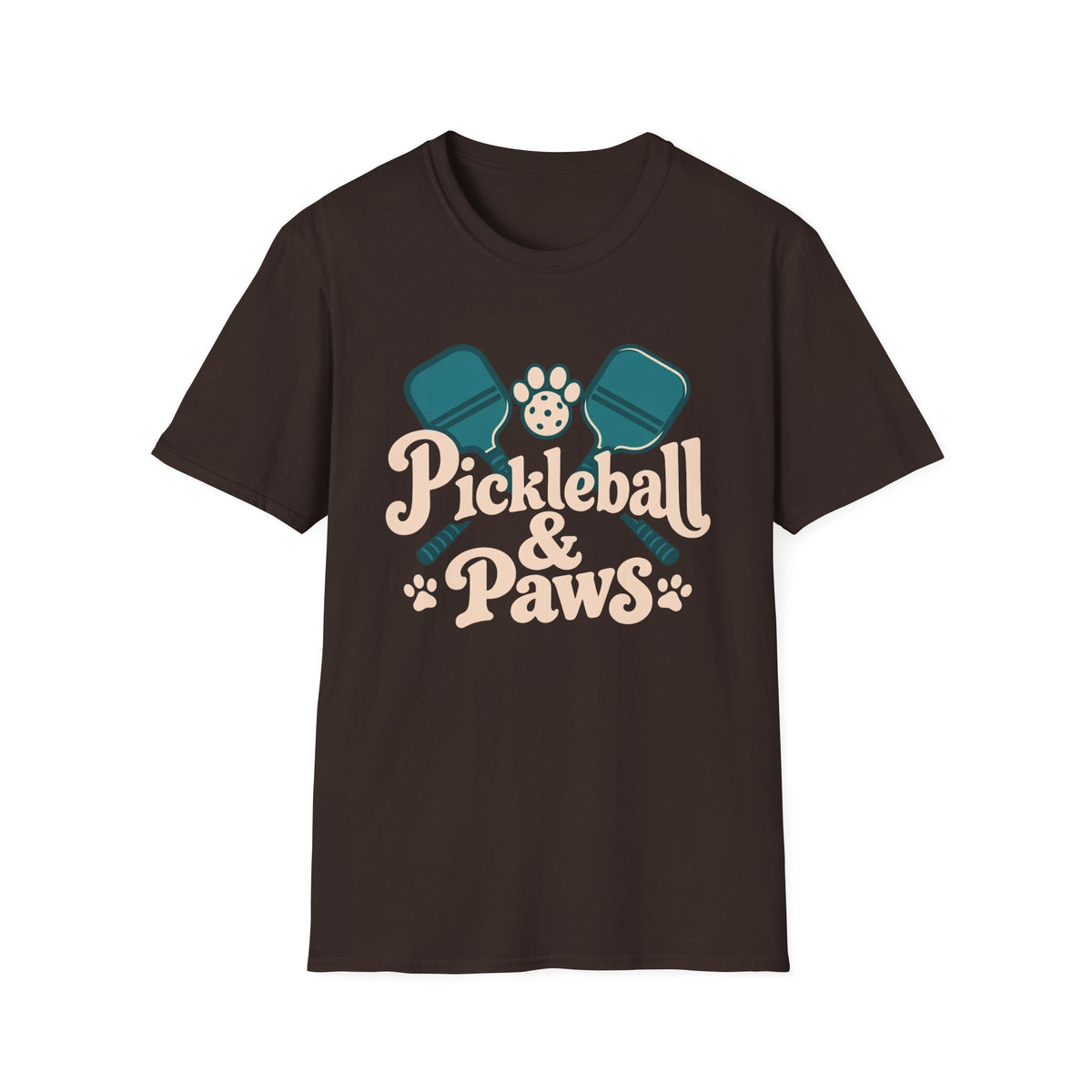 Pickleball & Paws T-Shirt