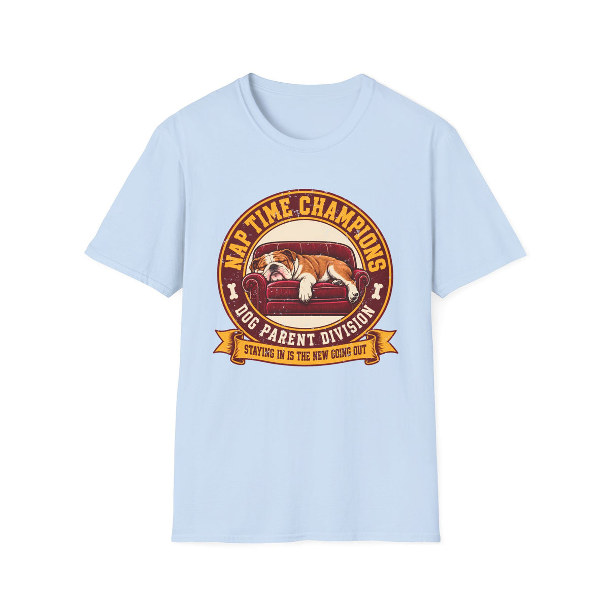 Nap Time Champions French Bull Dog T-Shirt