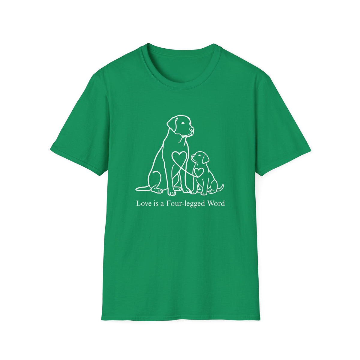 Love is a Four-Legged Word T-Shirt