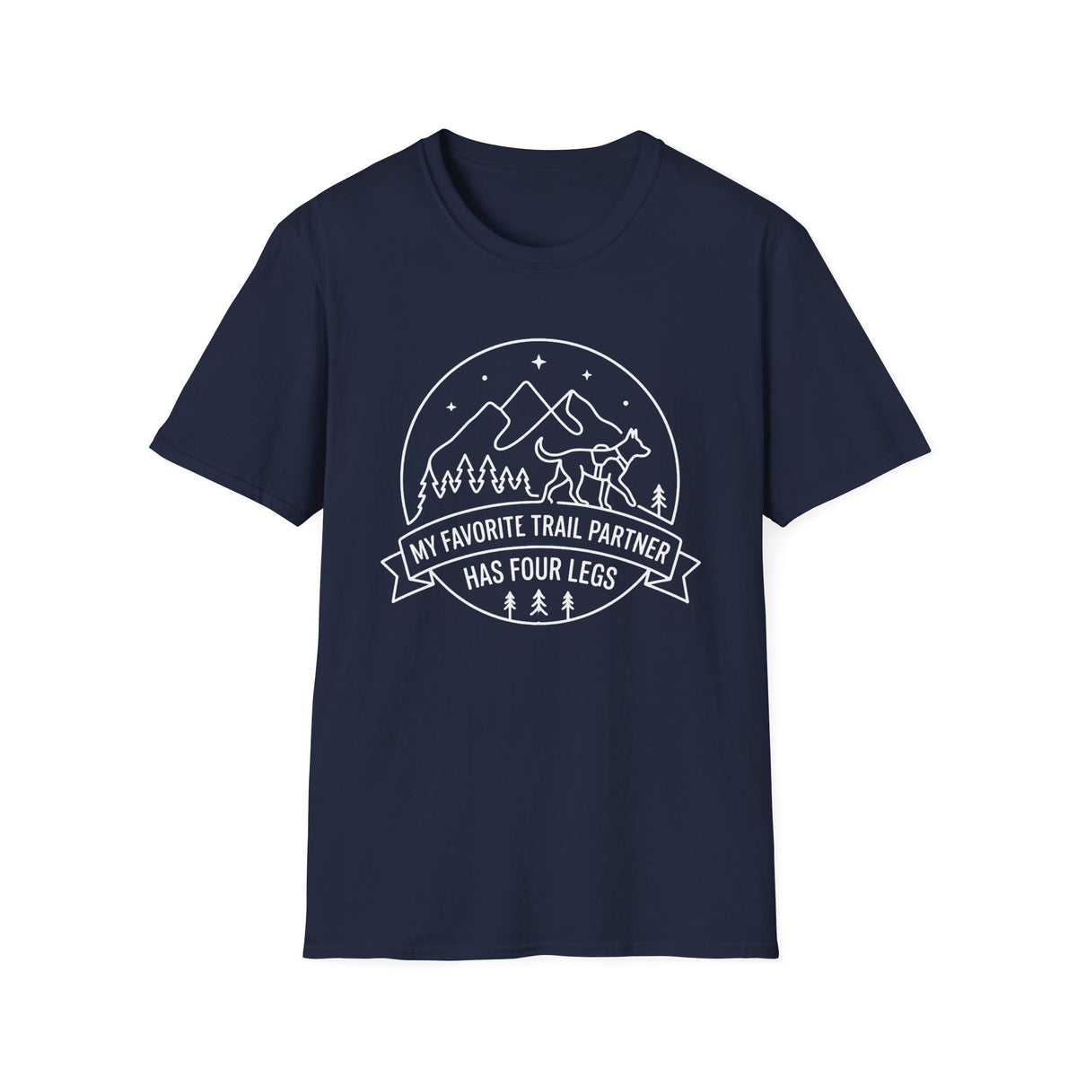 My Favorite Trail Partner Has Four Legs T-Shirt