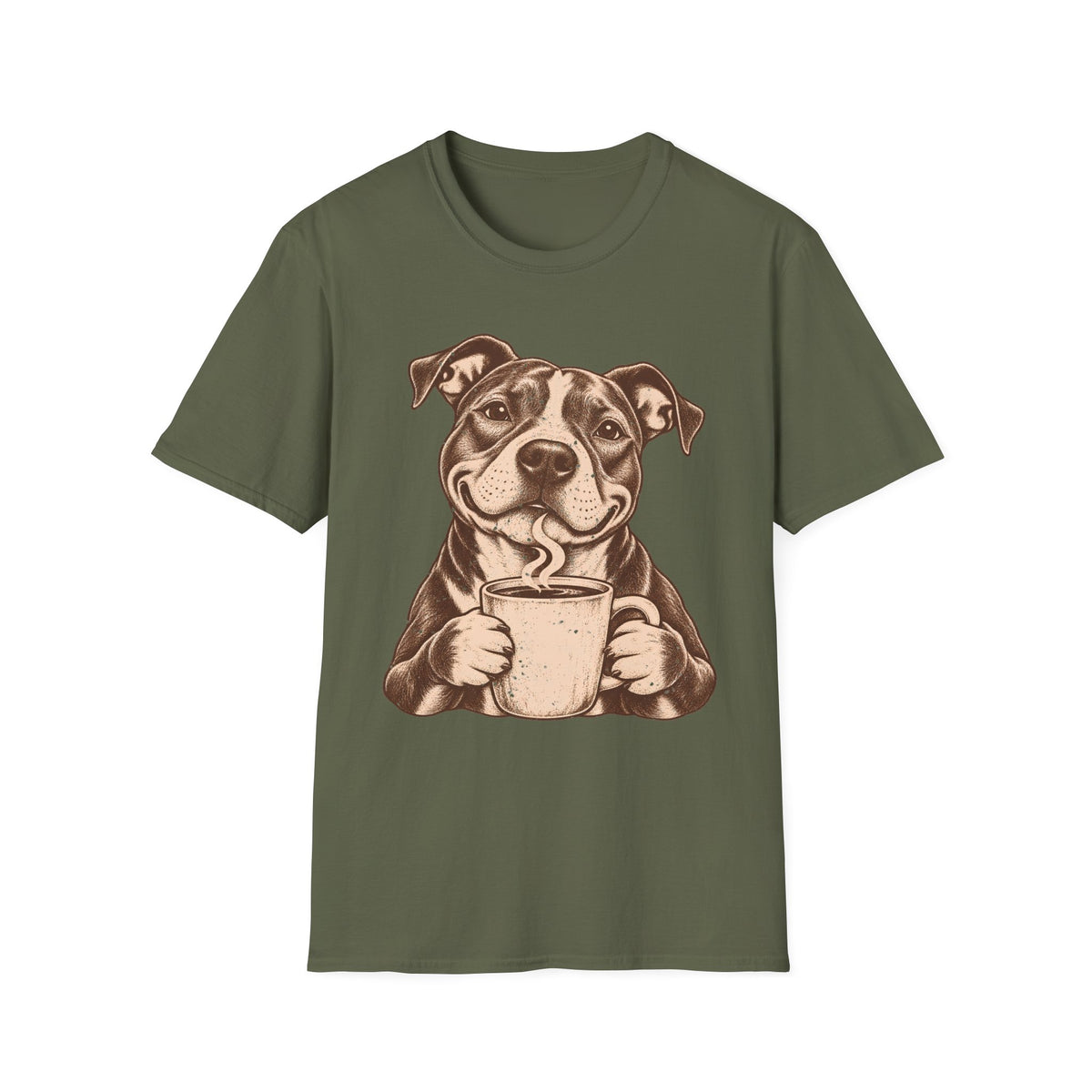 Pit Bull + Coffee T-Shirt