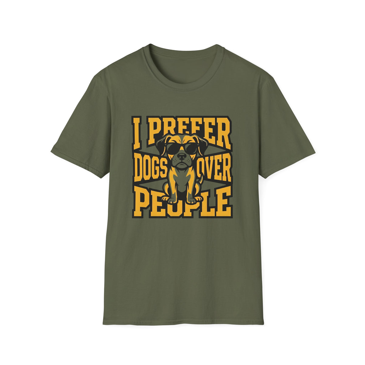 I Prefer Dogs Over People T-Shirt