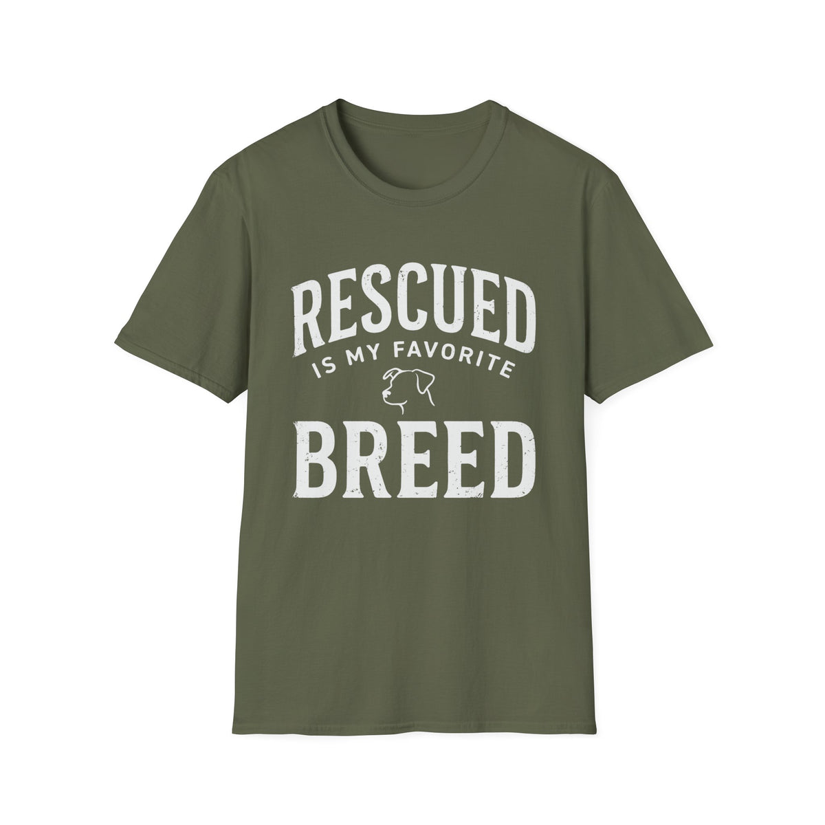 Rescued Is My Favorite Breed T-Shirt