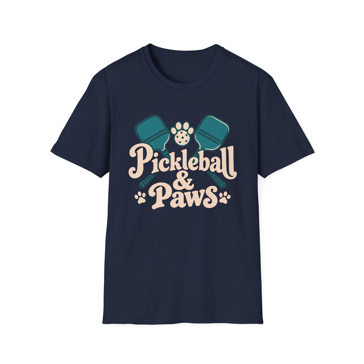 Pickleball & Paws T-Shirt