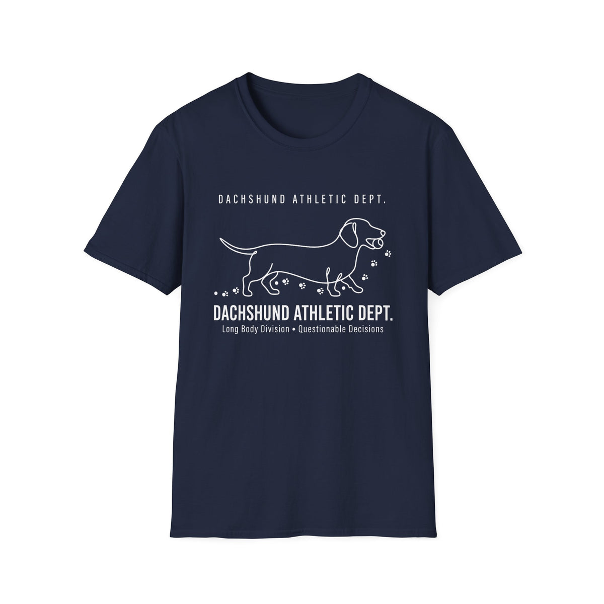 Dachshund Athletic Dept. T-Shirt