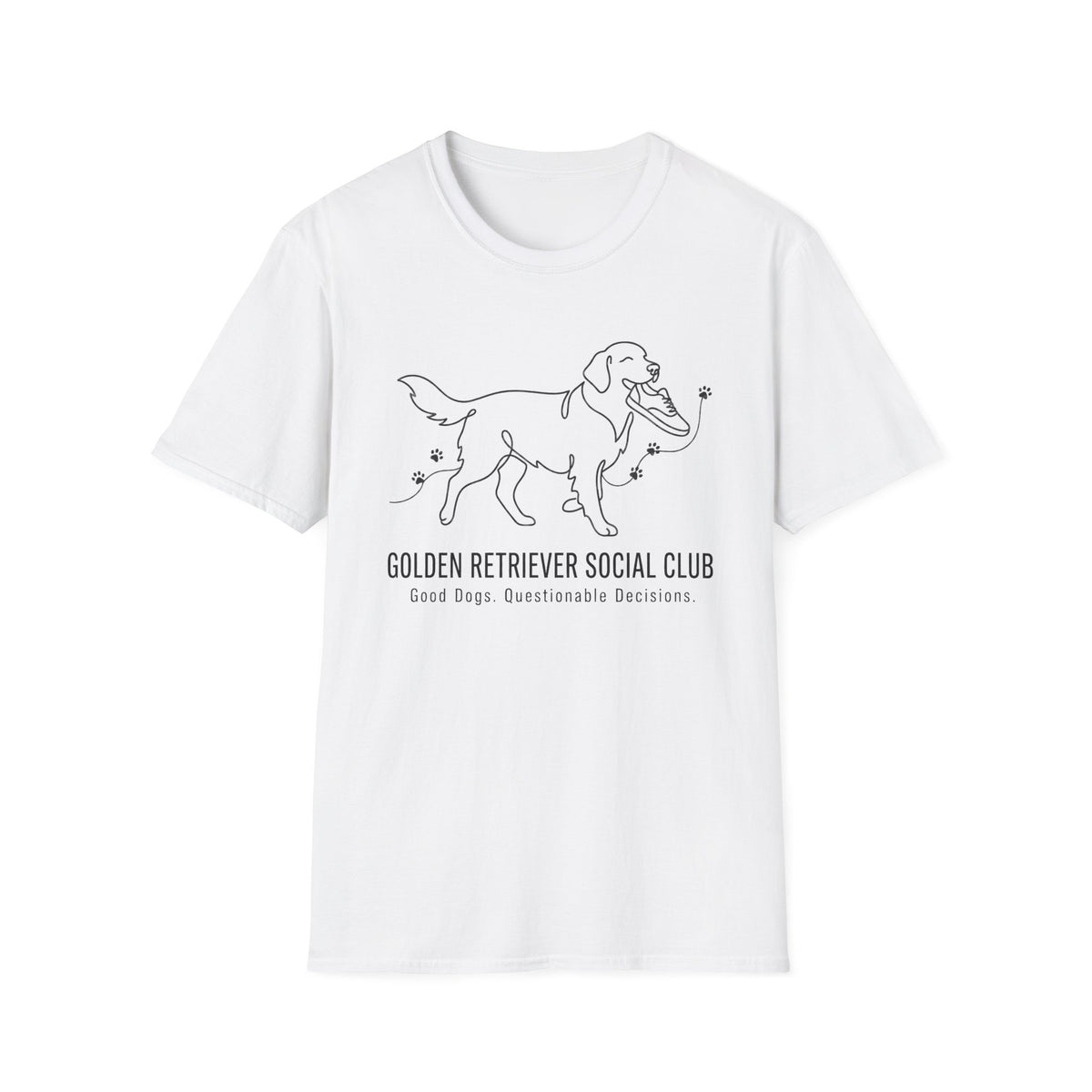Golden Retriever Social Club T-Shirt