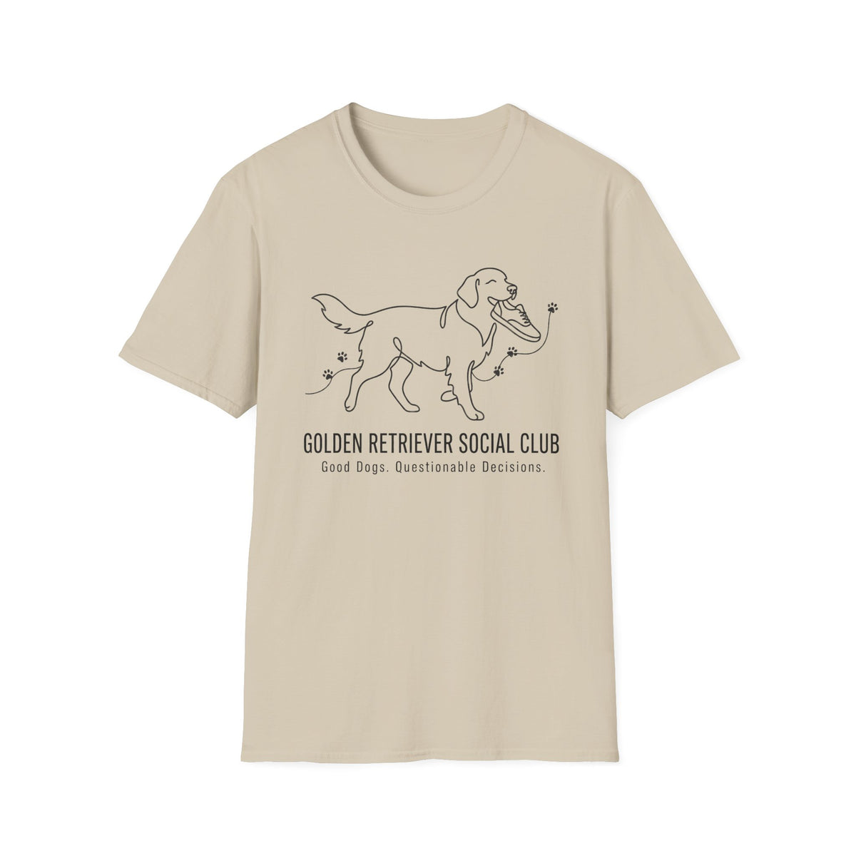 Golden Retriever Social Club T-Shirt