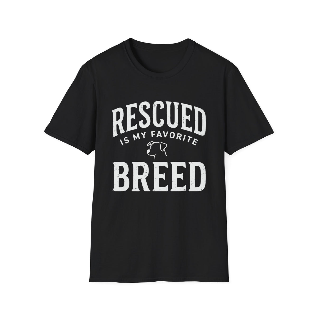 Rescued Is My Favorite Breed T-Shirt