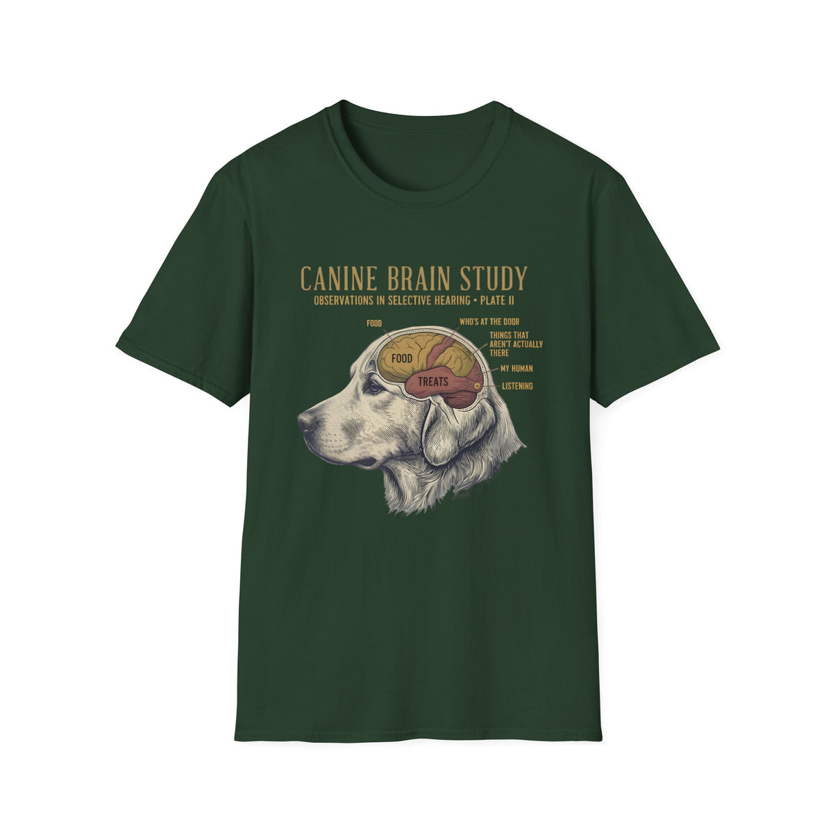 Canine Brain Study T-Shirt