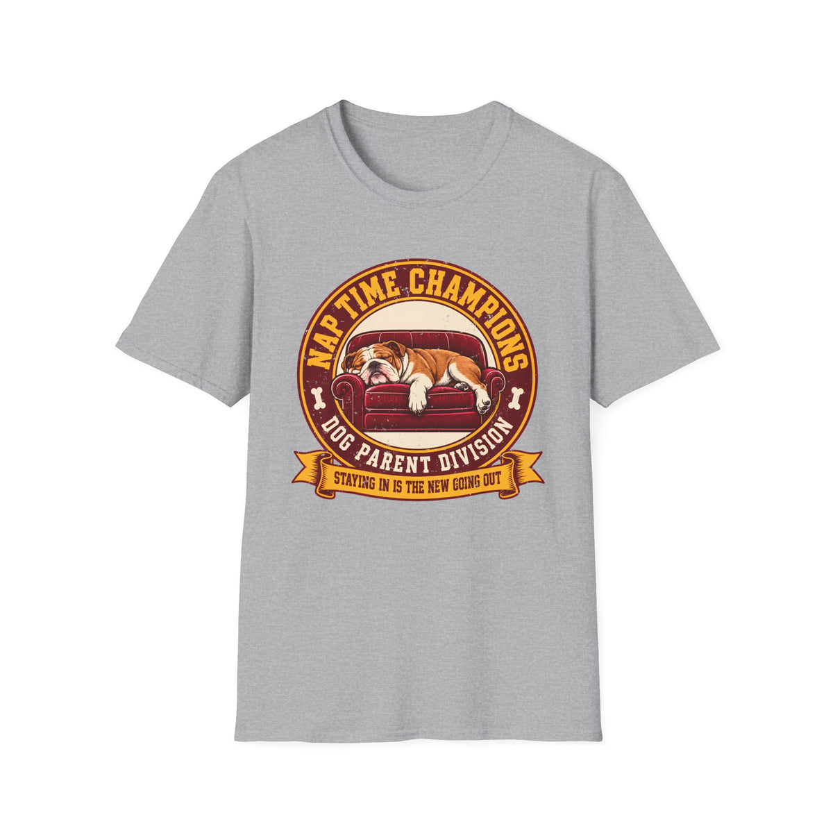 Nap Time Champions French Bull Dog T-Shirt