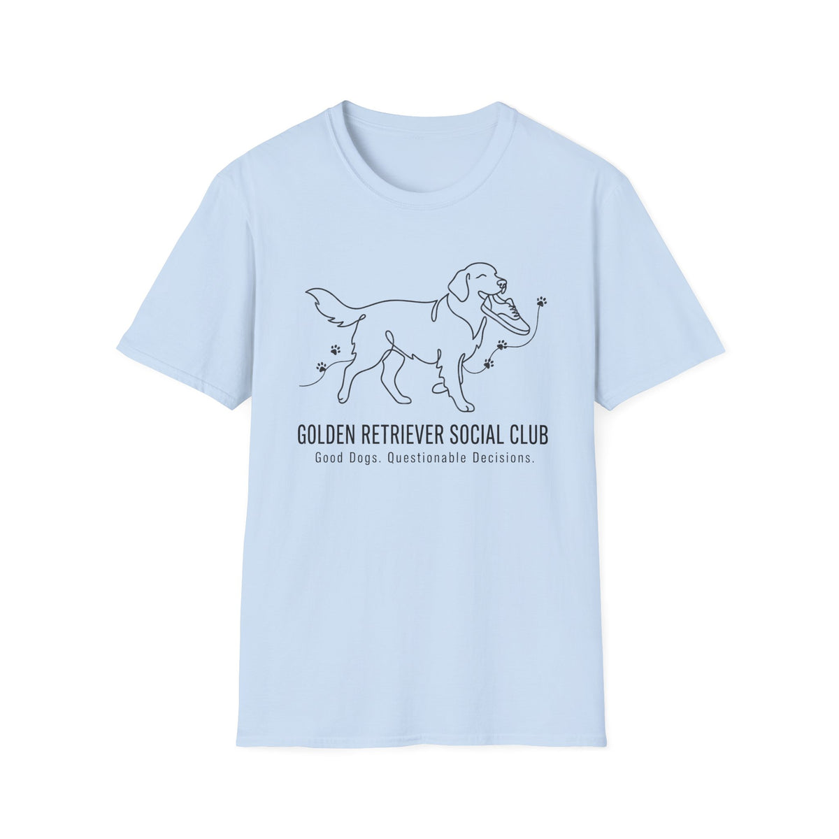 Golden Retriever Social Club T-Shirt