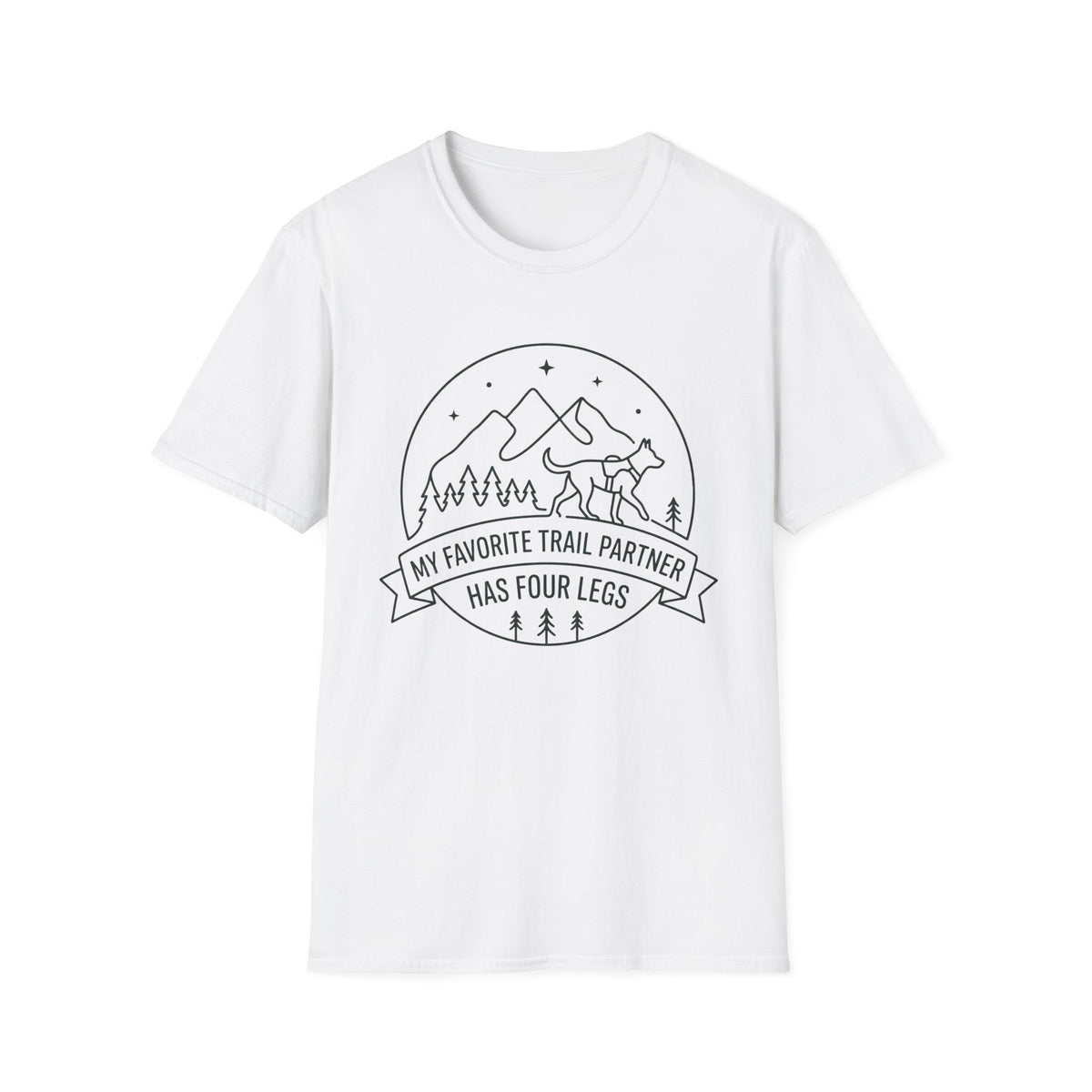 My Favorite Trail Partner Has Four Legs T-Shirt