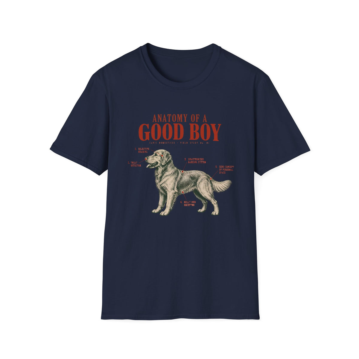 Anatomy Of A Good Boy T-Shirt
