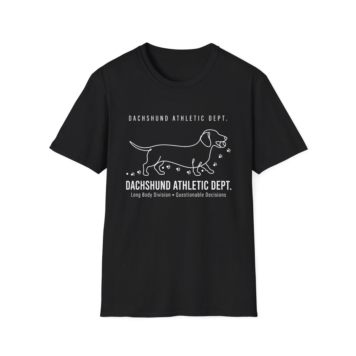 Dachshund Athletic Dept. T-Shirt