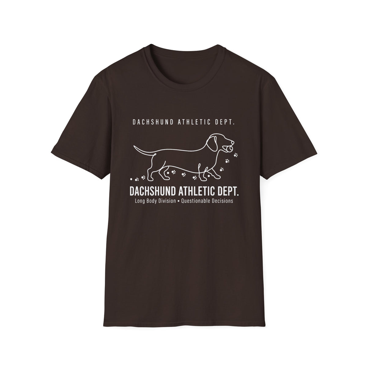 Dachshund Athletic Dept. T-Shirt