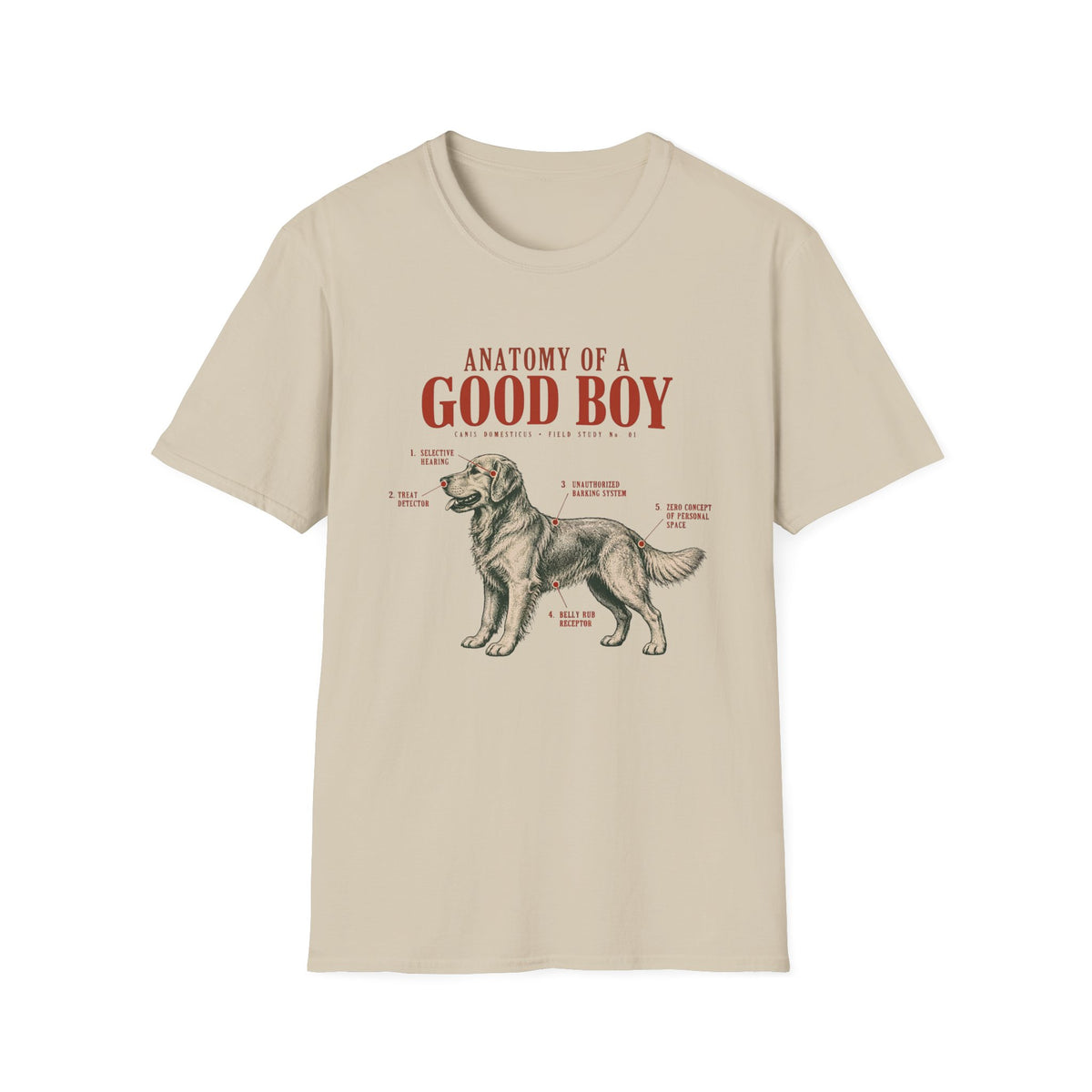Anatomy Of A Good Boy T-Shirt