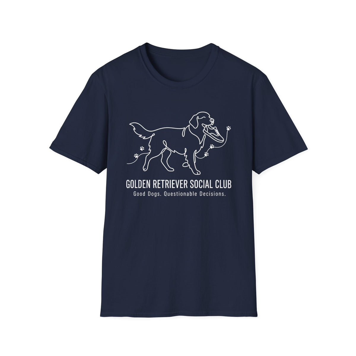 Golden Retriever Social Club T-Shirt