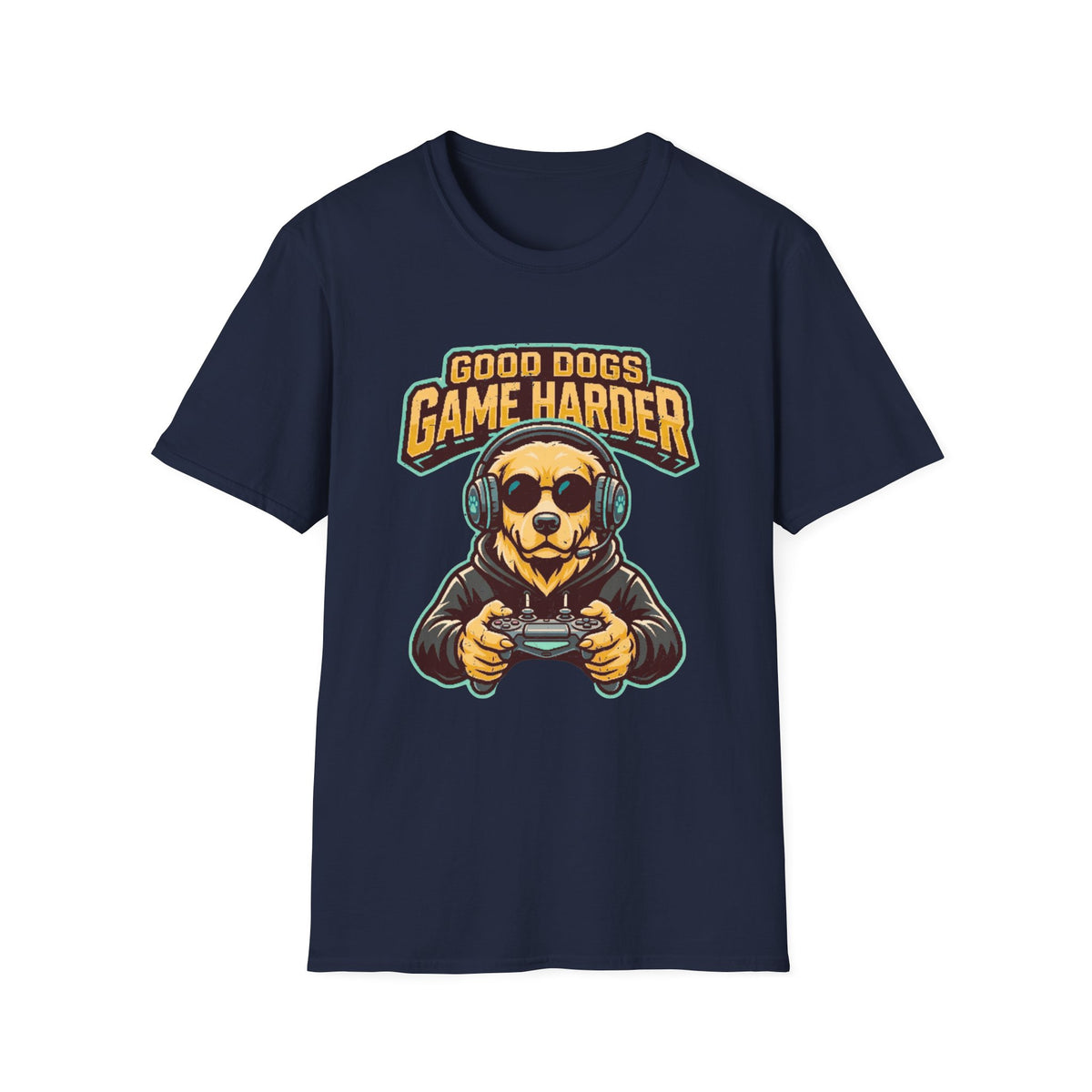 Good Dogs Game Harder T-Shirt